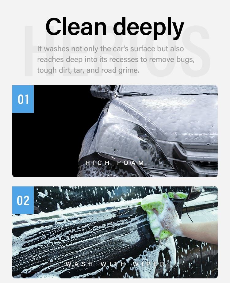 2L HERIOS CAR WASH WAX7