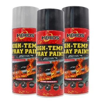 450 ml „Herios“ aukštos temperatūros purškimo dažų gamintojas